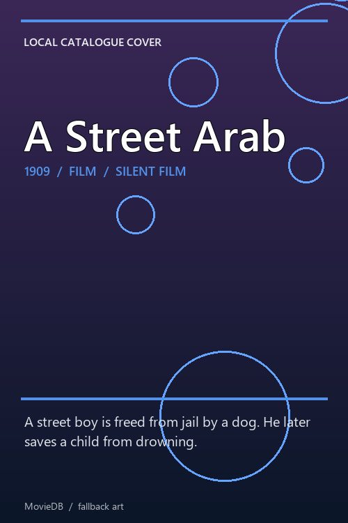 A Street Arab poster