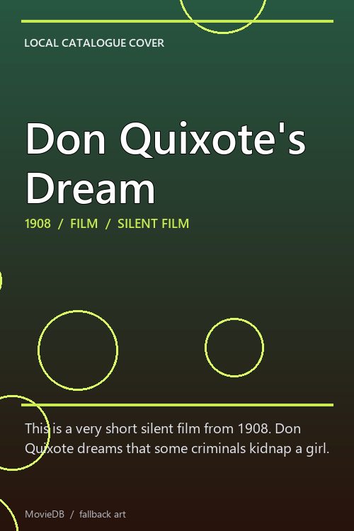 Don Quixote's Dream poster