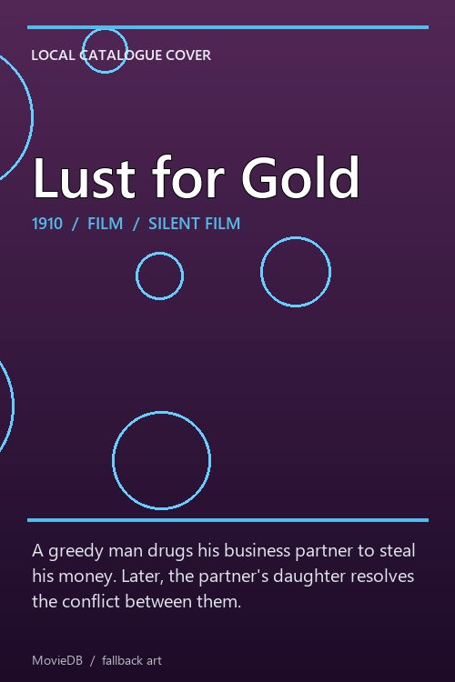 Lust for Gold poster