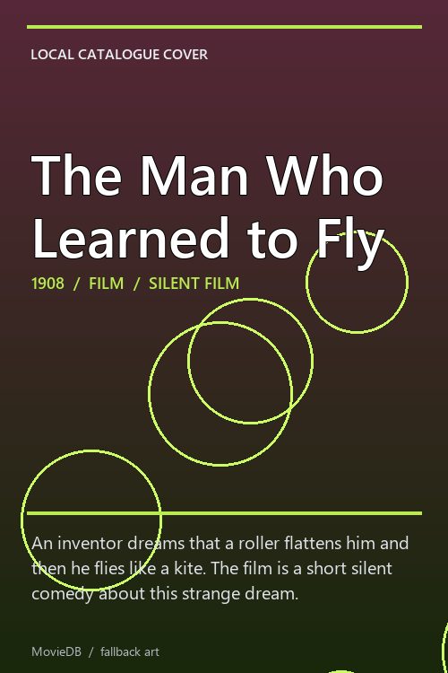 The Man Who Learned to Fly poster