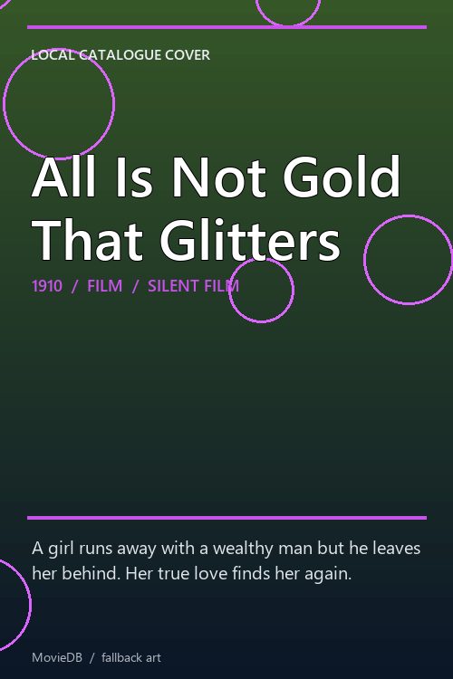 All Is Not Gold That Glitters poster
