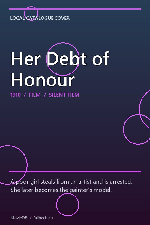 Her Debt of Honour poster