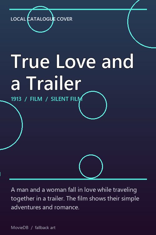 True Love and a Trailer poster