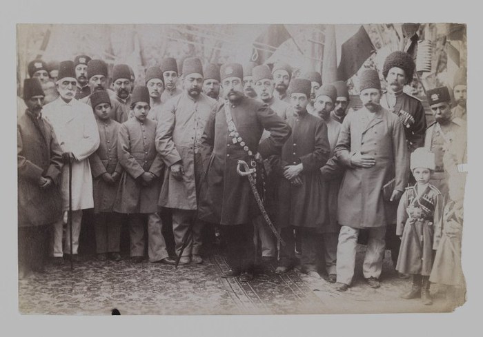 Arrival of the Shah in London poster