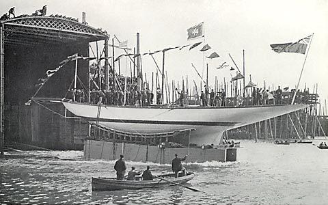 The Launch of Shamrock III poster