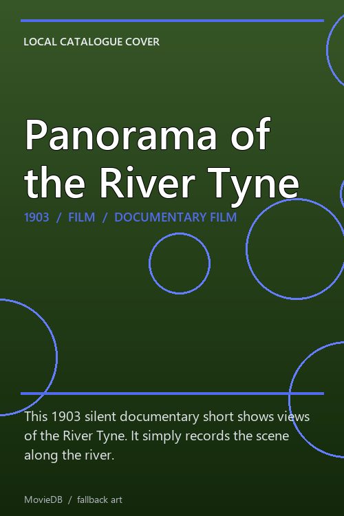 Panorama of the River Tyne poster