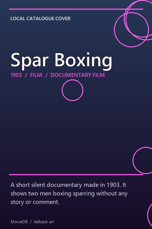 Spar Boxing poster