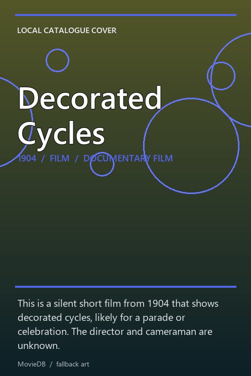 Decorated Cycles poster