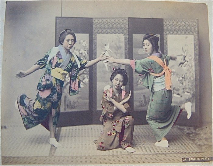 Japanese Dancing Girls poster