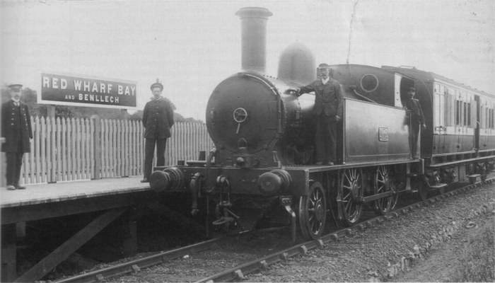Train Ride in North Wales poster