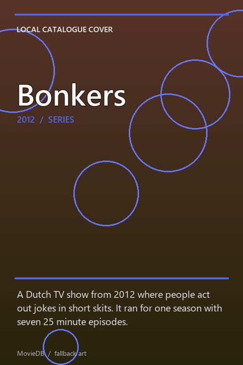 Bonkers poster