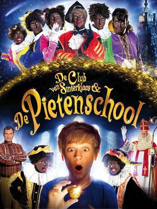 De club van Sinterklaas & de Pietenschool poster