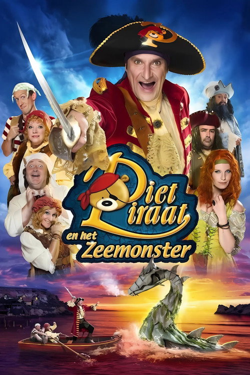 Piet Piraat en het zeemonster poster
