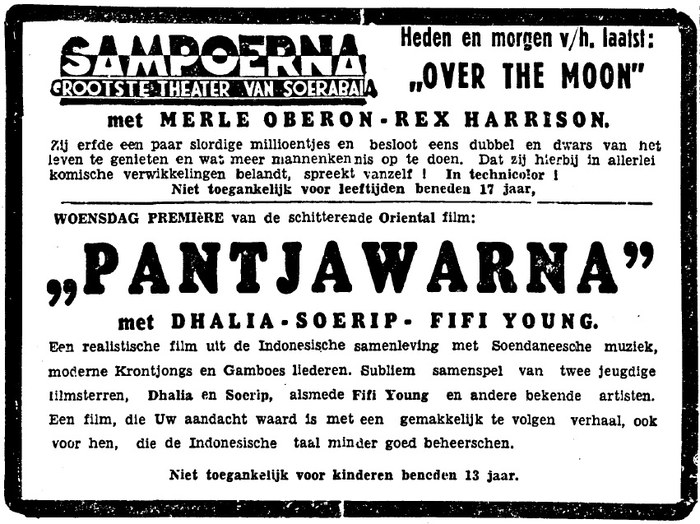 Pantjawarna poster