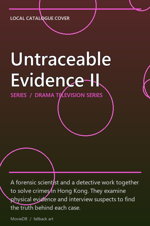 Untraceable Evidence II poster