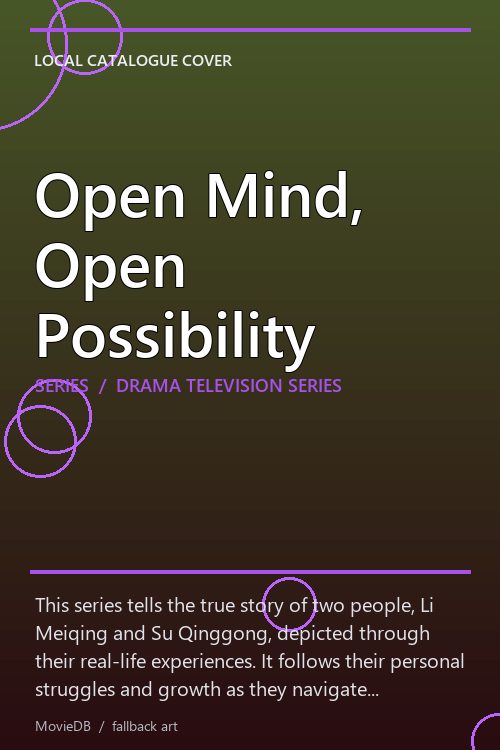 Open Mind, Open Possibility poster