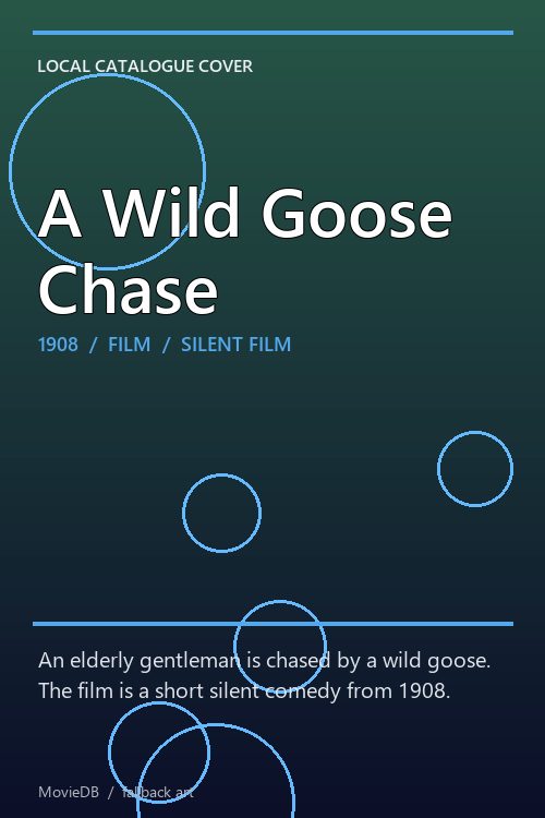 A Wild Goose Chase poster