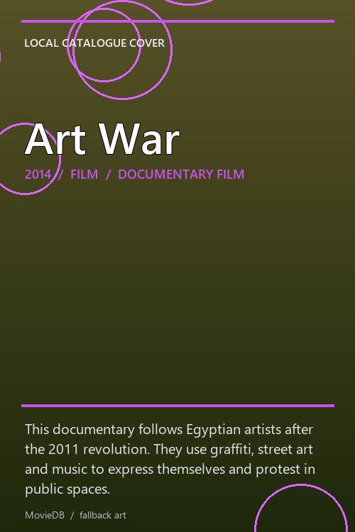 Art War poster