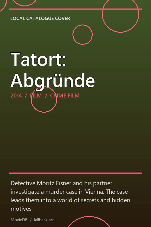 Tatort: Abgründe poster