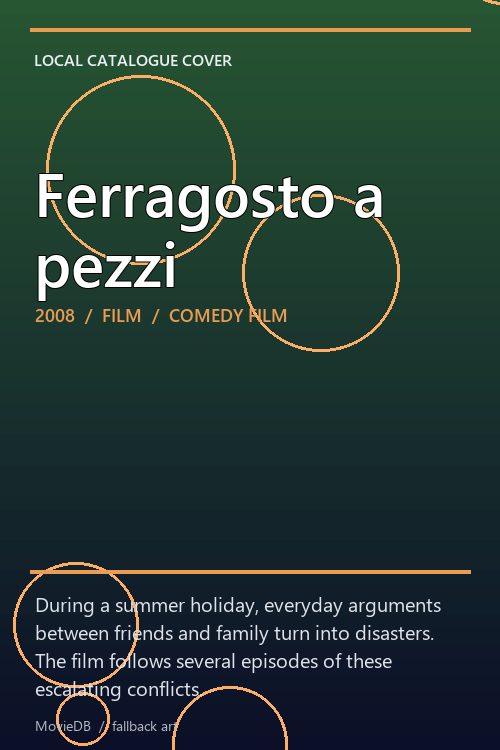 Ferragosto a pezzi poster