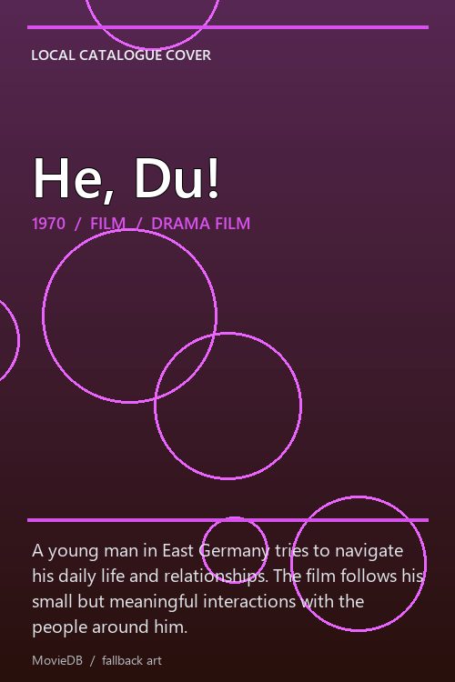 He, Du! poster