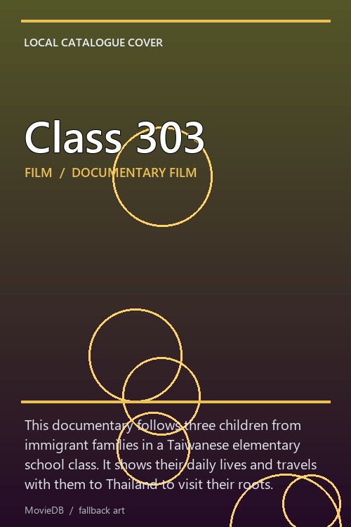 Class 303 poster