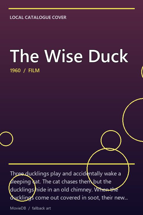 The Wise Duck poster