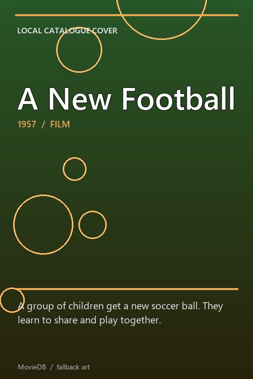 A New Football poster
