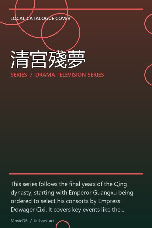 清宮殘夢 poster