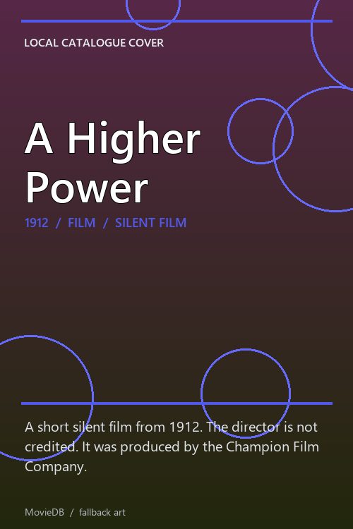 A Higher Power poster