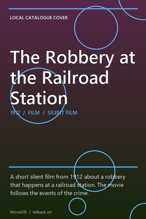 The Robbery at the Railroad Station poster