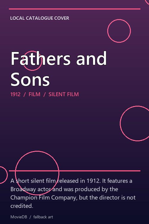 Fathers and Sons poster