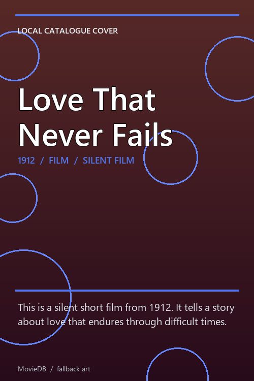 Love That Never Fails poster
