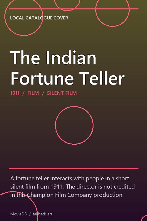 The Indian Fortune Teller poster