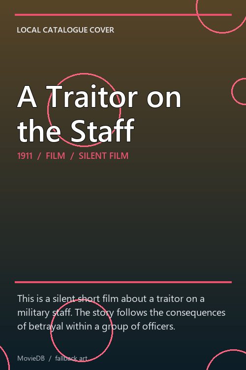 A Traitor on the Staff poster