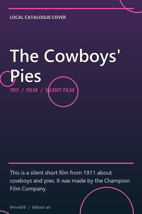 The Cowboys' Pies poster
