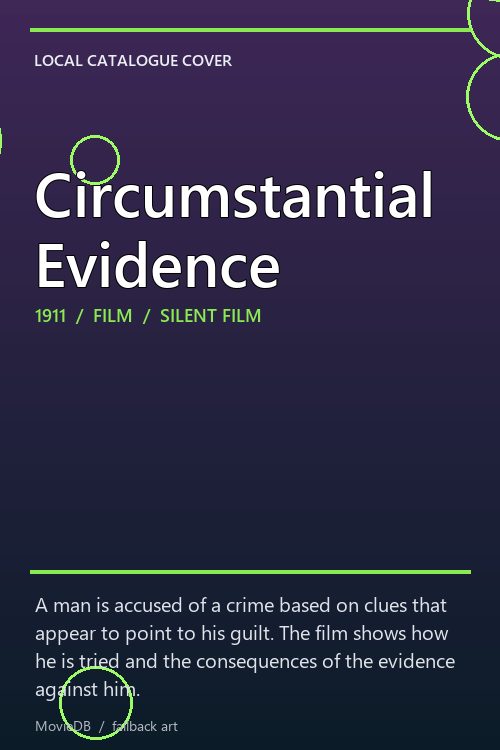 Circumstantial Evidence poster