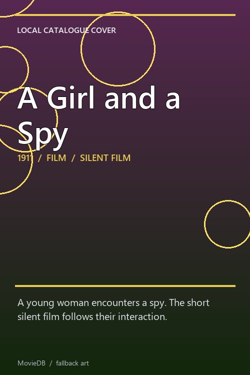 A Girl and a Spy poster