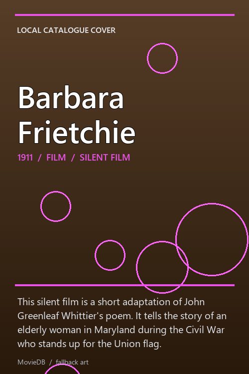 Barbara Frietchie poster