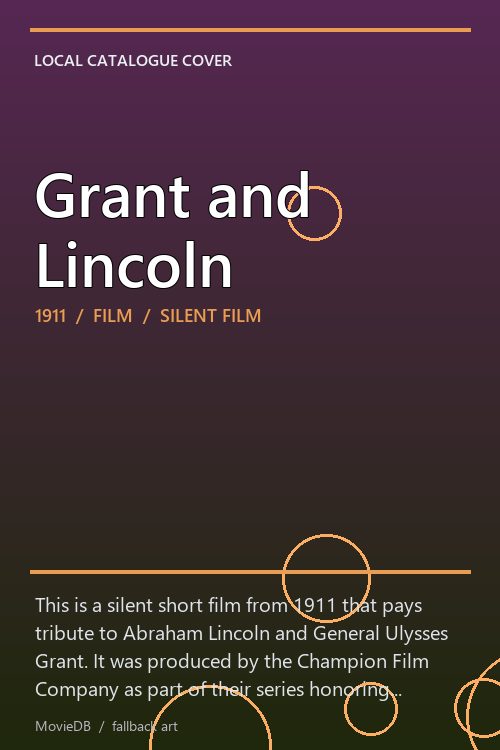 Grant and Lincoln poster