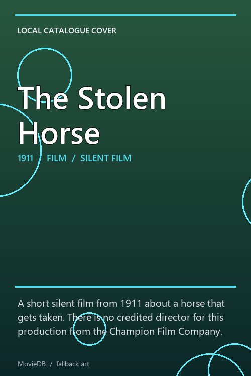 The Stolen Horse poster