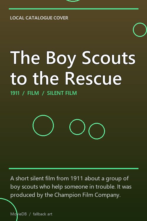 The Boy Scouts to the Rescue poster