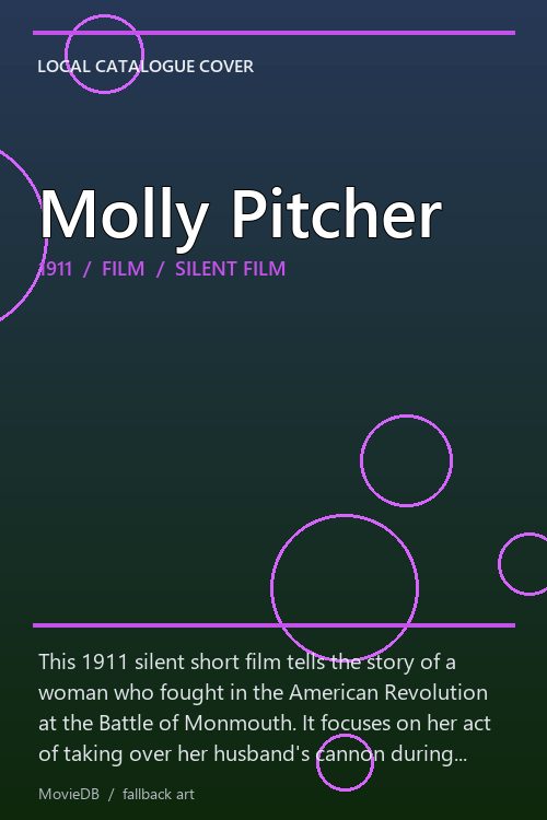 Molly Pitcher poster