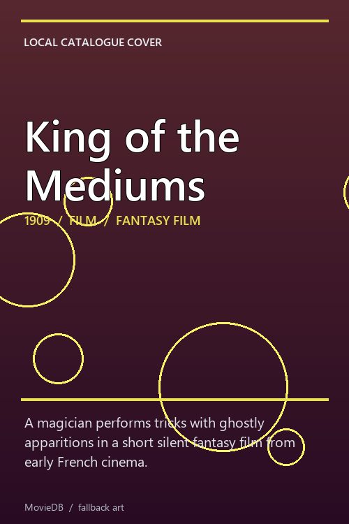 King of the Mediums poster