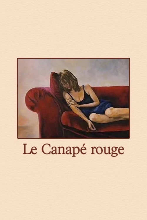 Le canapé rouge poster