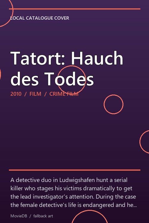 Tatort: Hauch des Todes poster