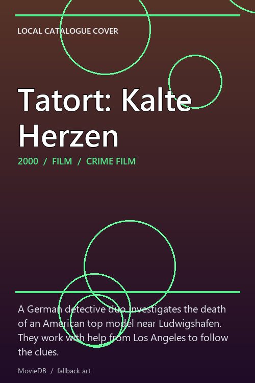 Tatort: Kalte Herzen poster