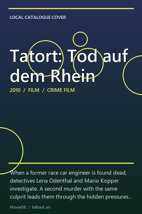 Tatort: Tod auf dem Rhein poster