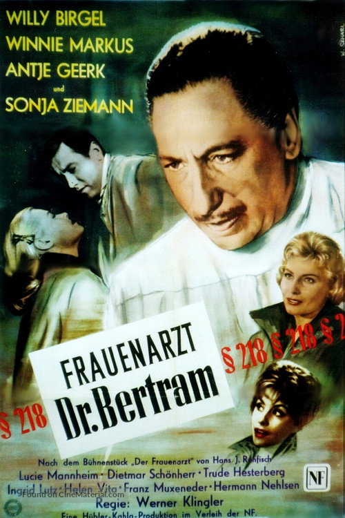Doctor Bertram poster