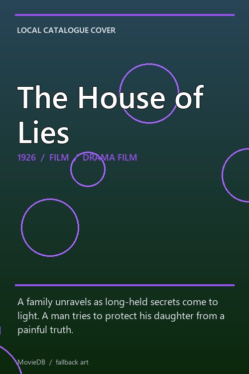 The House of Lies poster